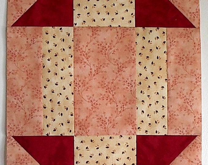 Churn Dash Quilt Block Pattern - Etsy Canada