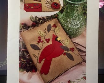 Cozy Cardinal Sewing Caddy