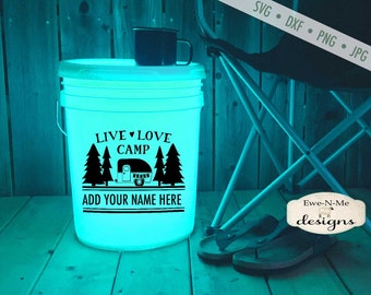 Download Camping Bucket Svg Etsy
