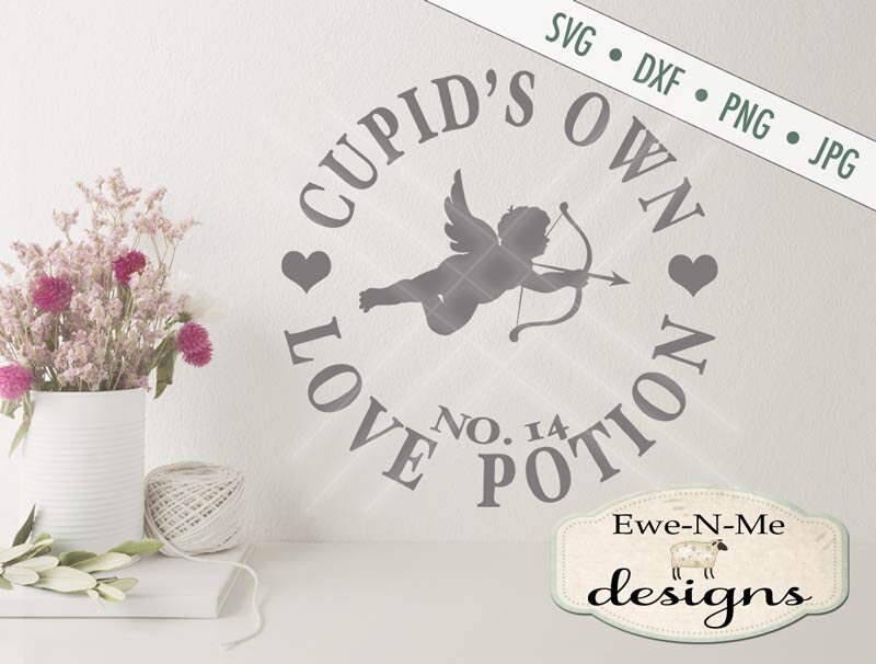 Download Valentine SVG File - Valentine Cupid Love Potion - Love ...