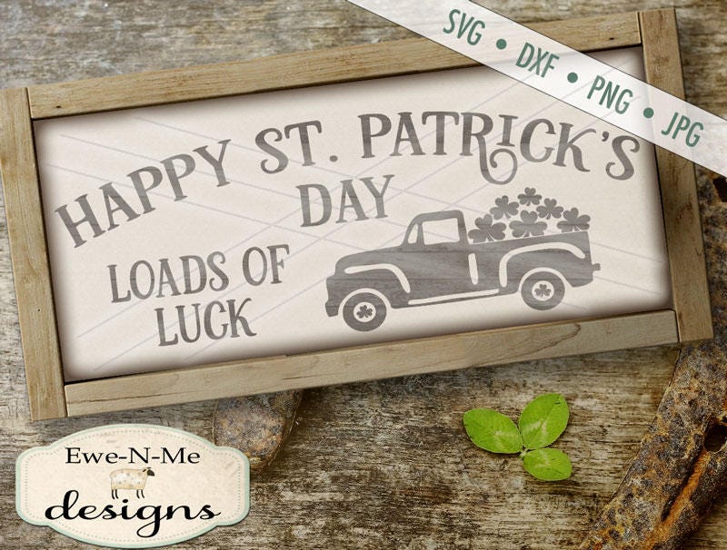 Free Free Truck With Shamrocks Svg 880 SVG PNG EPS DXF File