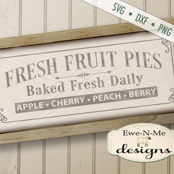 Fresh Baked Pies Sign - Etsy
