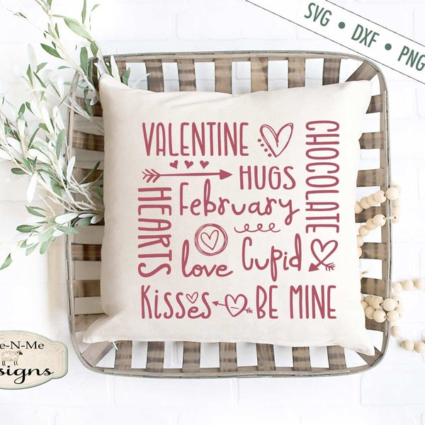 Valentine SVG - Hugs Kisses SVG - Heart SVG - Valentine Subway svg - Love svg