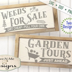 Svg jardin - mauvaises herbes svg - jardinage svg - fleur svg - parterre de fleurs signe svg - usage commercial svg, dxf, png et jpg