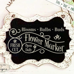 Spring SVG - Flower Market svg - Bulbs Blooms Buds svg - Flower svg - Fresh Cut Flowers