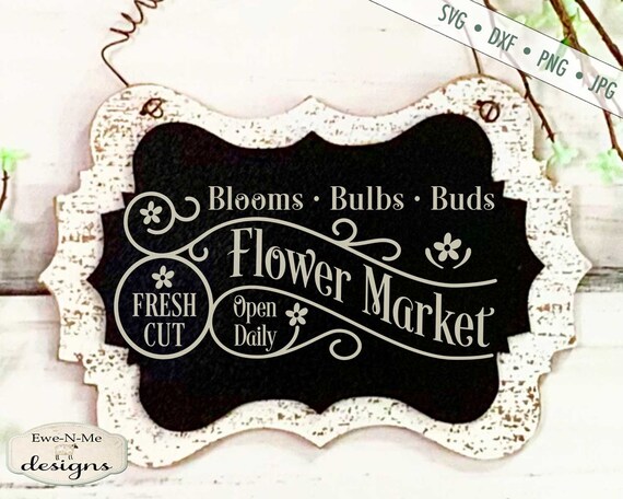 Spring SVG - Flower Market svg - Bulbs Blooms Buds svg - Flower svg - Fresh Cut Flowers