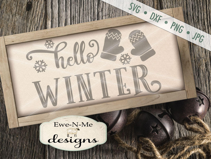 Winter SVG file - Snowflake SVG - Winter svg - Mittens svg - Hello Winter svg - Christmas SVG ...