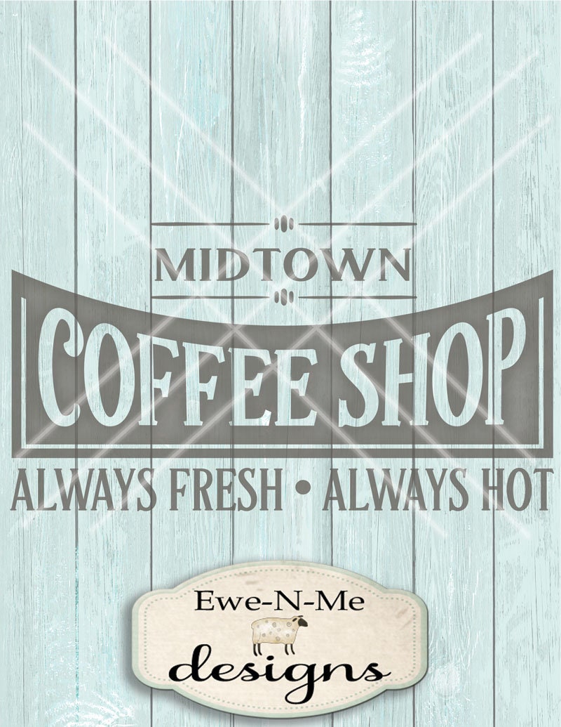 Download Coffee SVG File - coffee shop svg - Fresh Coffee svg - Coffee sign cuttable - Coffee SVG ...