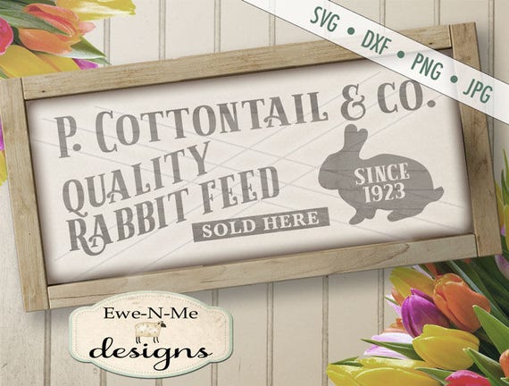 Easter SVG - Easter Bunny svg - Easter Egg SVG - peter cottontail svg - bunny svg - rabbit feed svg - Commercial Use svg, dxf, png, jpg