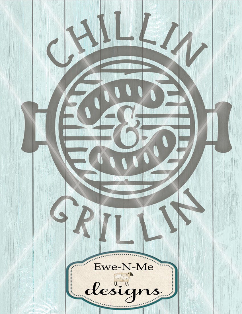 Download Fathers Day SVG - Chillin and Grillin svg - Father's Day ...