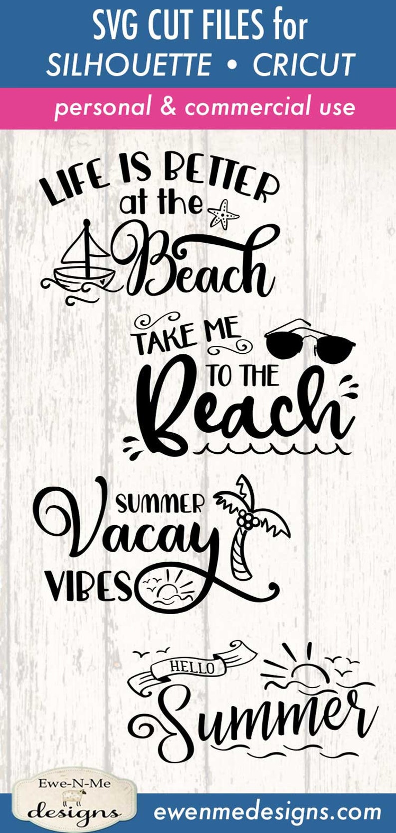 Download Summer SVG Bundle vacation svg Beach svg vacay vibes svg ...