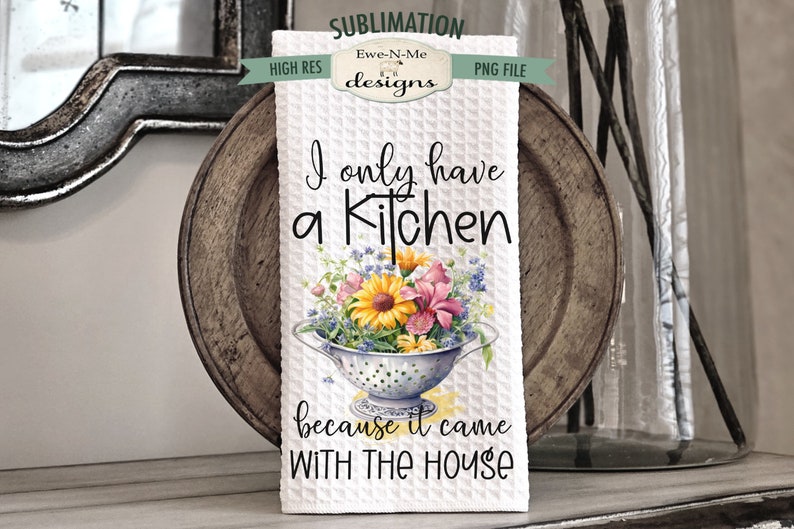 Funny Country Kitchen Towel Sublimation Bundle Kitchen Towel Sublimation Designs Cute and Funny Kitchen Designs image 4