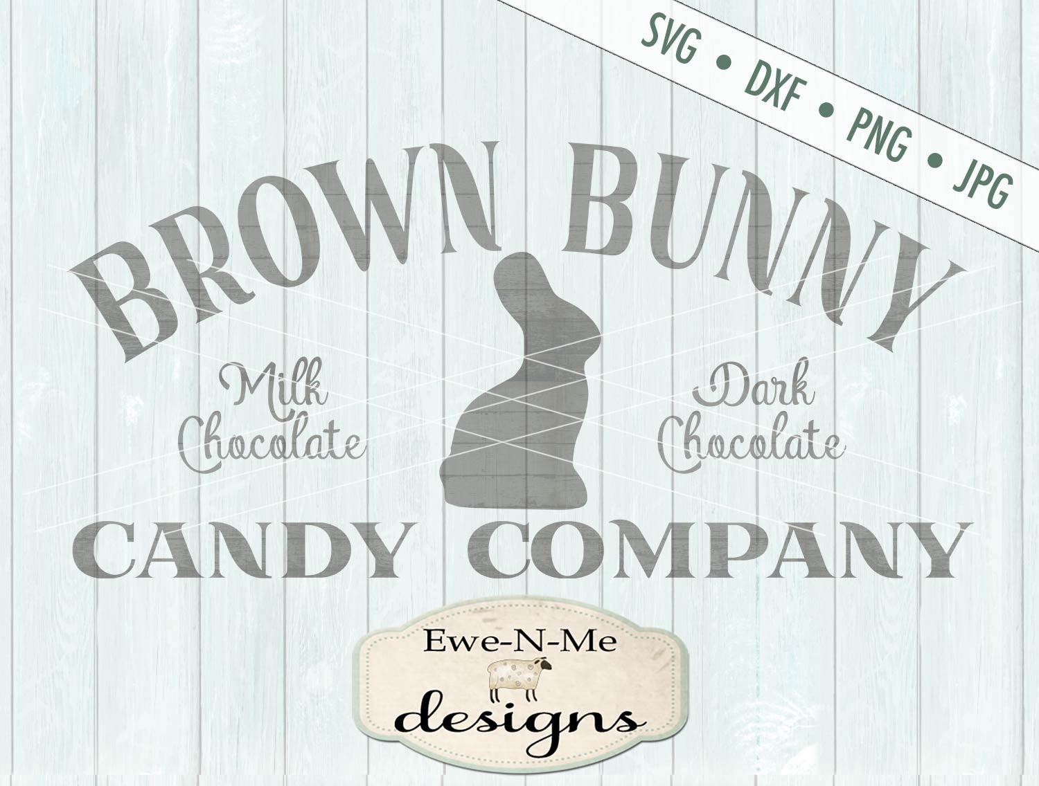 Download Brown Bunny SVG - Chocolate svg - Easter SVG - Easter ...
