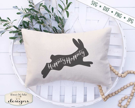 Hippity Hoppity SVG - Easter SVG - Easter Bunny SVG