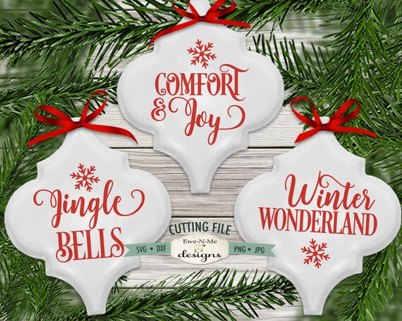 Comfort and Joy SVG - Jingle Bells  SVG - Winter Wonderland SVG