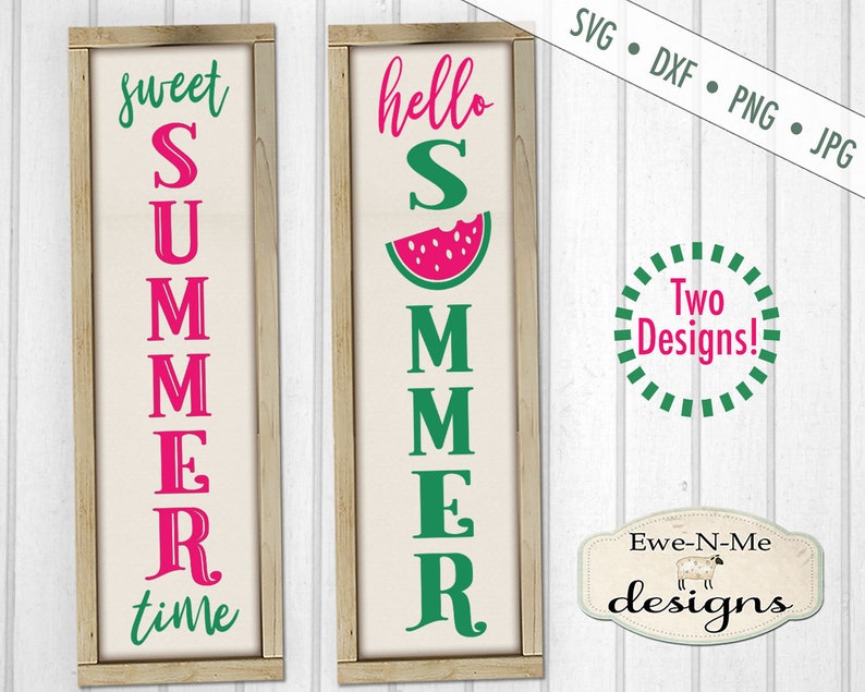 Download Hello Summer SVG Sweet Summer Time SVG Watermelon Porch | Etsy