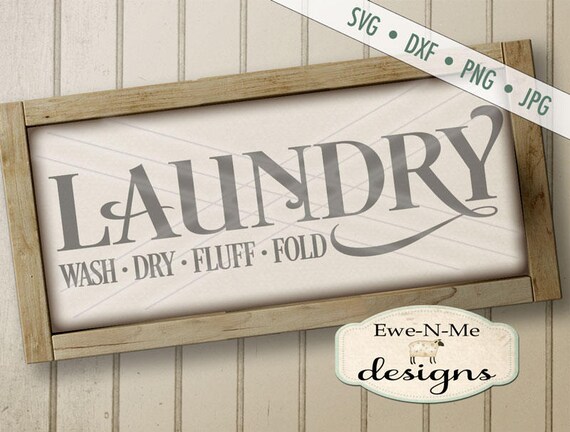 Laundry Room SVG - laundry svg - Laundry room cut file - laundry room stencil - Commercial Use svg cut file - laundry -  svg, dxf, png, jpg