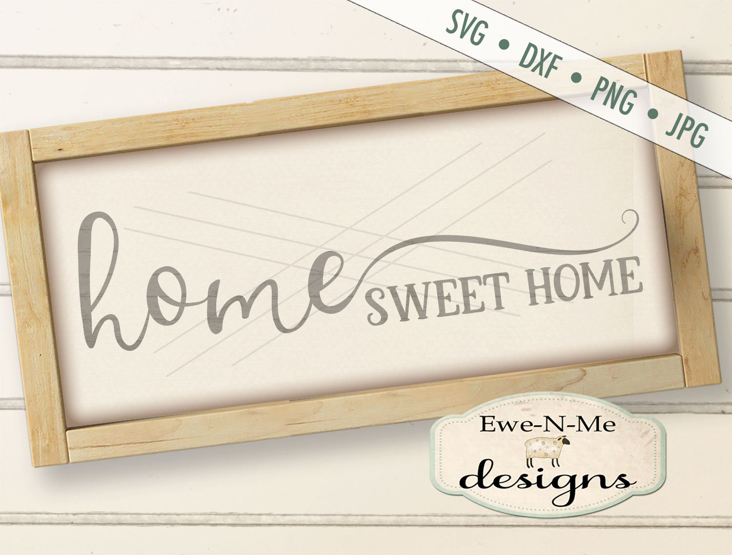 Free Free 163 Horizontal Home Sweet Home Svg SVG PNG EPS DXF File