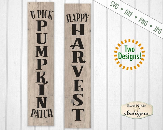 Fall svg - Pumpkin Patch svg - Harvest svg - autumn svg bundle - fall svg bundle - Vertical SVG - Commercial use svg, dxf, png and jpg