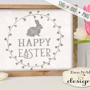 Easter SVG - Easter Bunny SVG - Happy Easter SVG