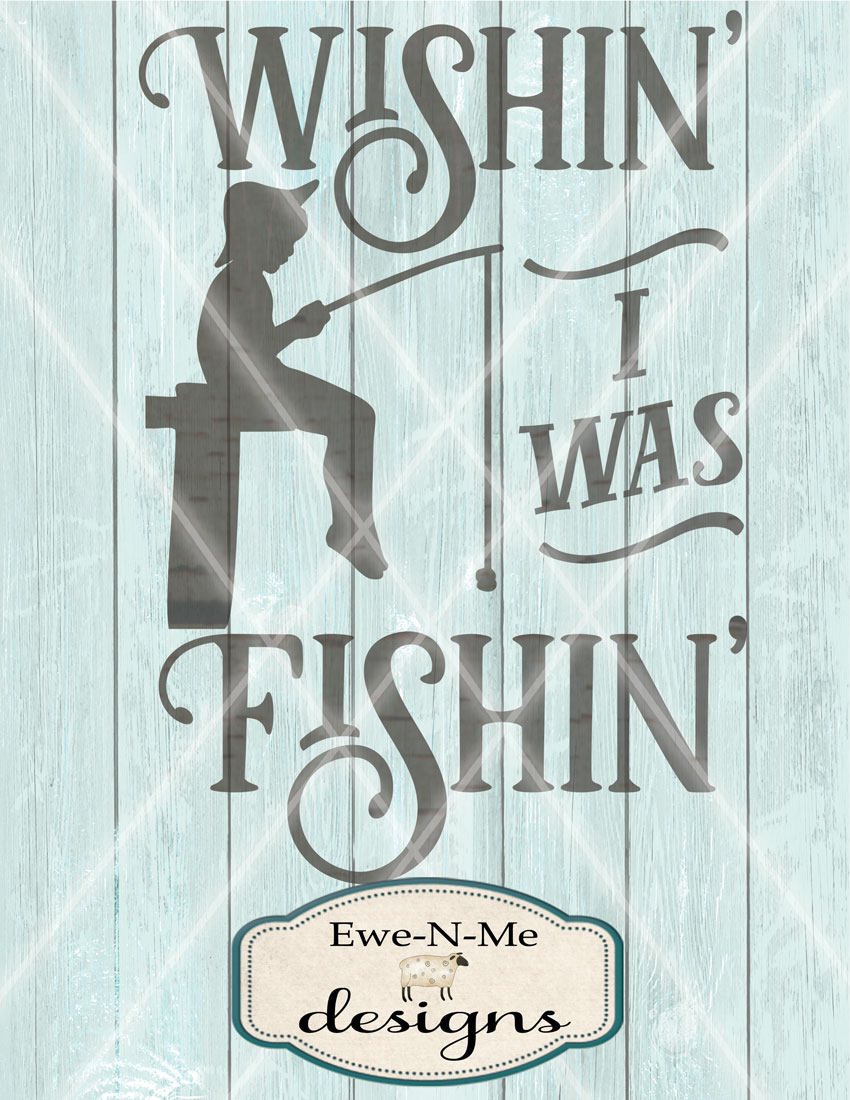 Download Fishing SVG - Wishin I Was Fishin SVG - Boy Fishing SVG