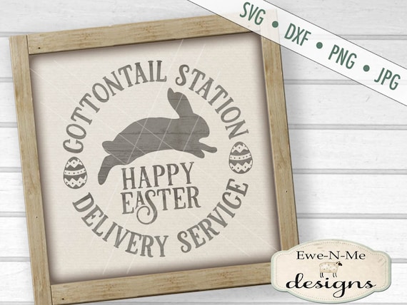 Easter SVG - Easter Bunny svg - Easter Egg SVG - bunny silhouette svg - bunny svg - happy easter svg - Commercial Use svg, dxf, png, jpg