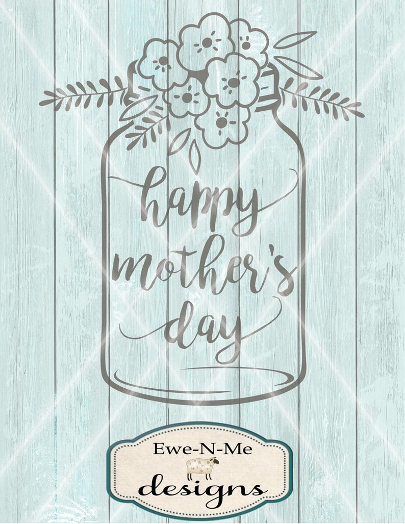 Download Mothers Day SVG Happy Mothers Day svg Mason Jar svg | Etsy