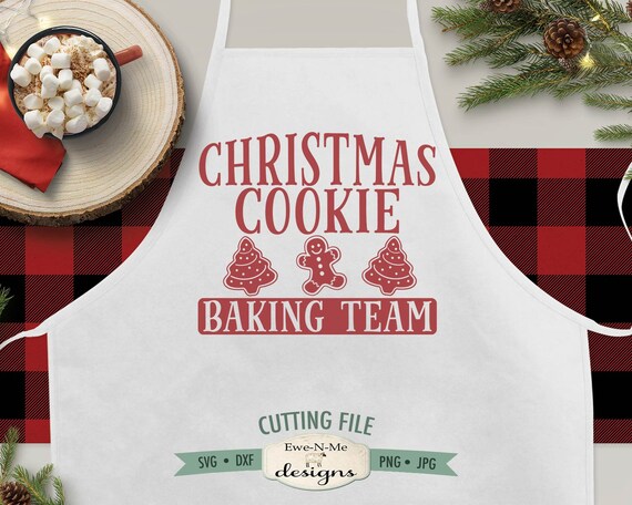 Cookie Baking Team SVG - Christmas Cookies SVG