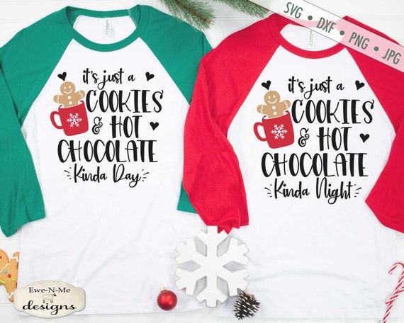 Cookies and Hot Chocolate svg - Christmas svg