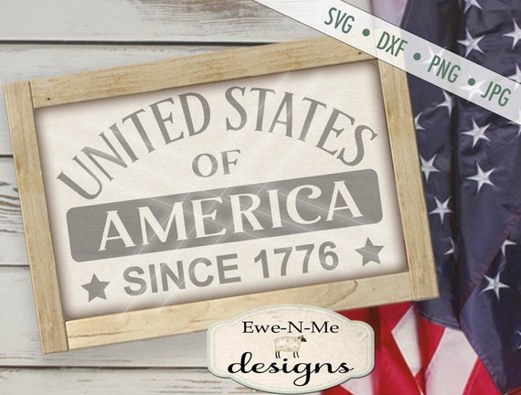 Patriotic svg - July 4th SVG - United States svg - God Bless America svg - America svg - Commercial Use svg, dxf, png, jpg