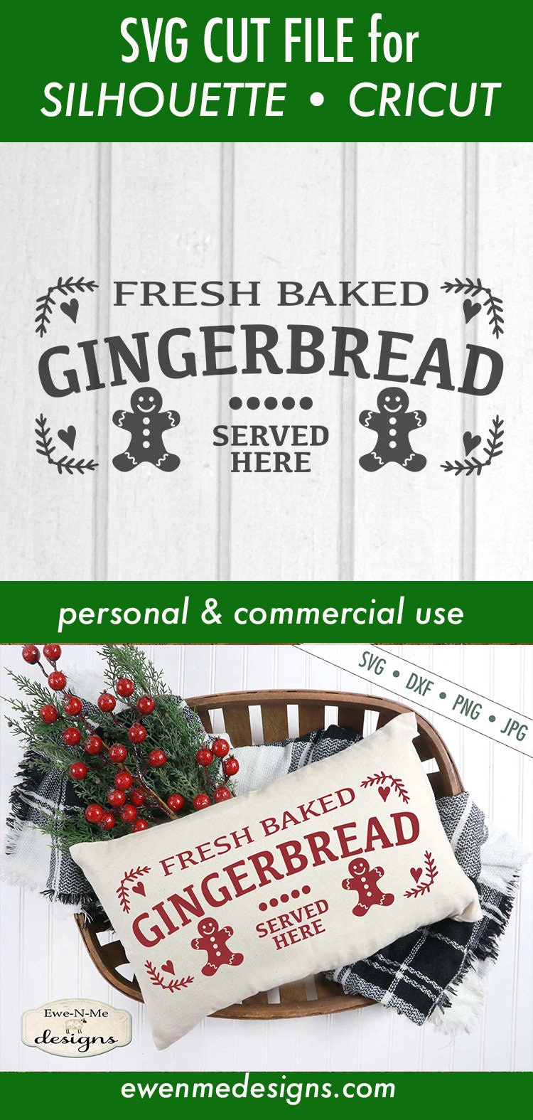 Download Gingerbread SVG - Christmas svg - kitchen svg - baking svg ...