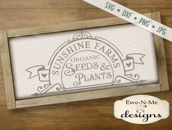 Seeds svg - Plants svg - farm svg - garden svg - Seeds Plants SVG