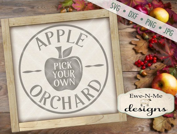 Apple Orchard SVG - Apple svg - fall svg - autumn svg - harvest svg