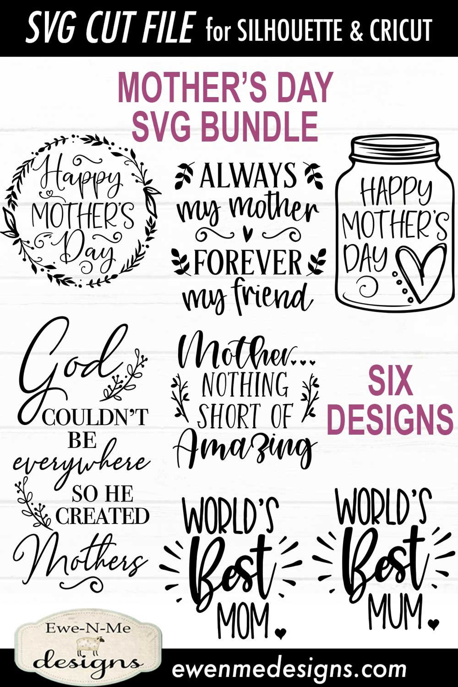 Mother's Day SVG Bundle Mother SVG Mom SVG Happy - Etsy