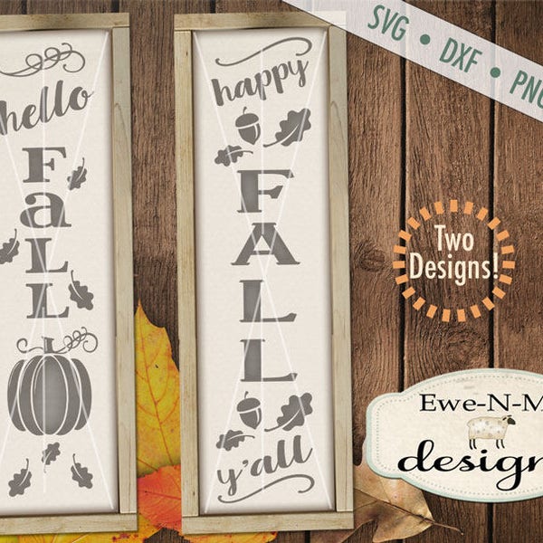 Fall svg - Happy Fall Yall svg - hello fall svg - autumn svg bundle  -  fall svg bundle - Commercial use svg, dxf, png and jpg