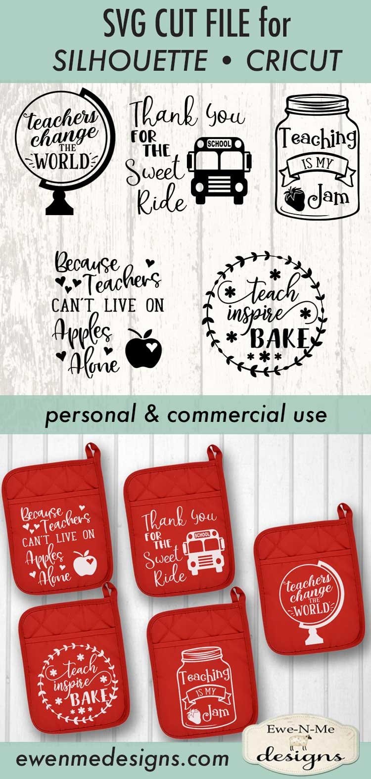 Download Teacher SVG - School SVG - Pot Holder svg bundle ...