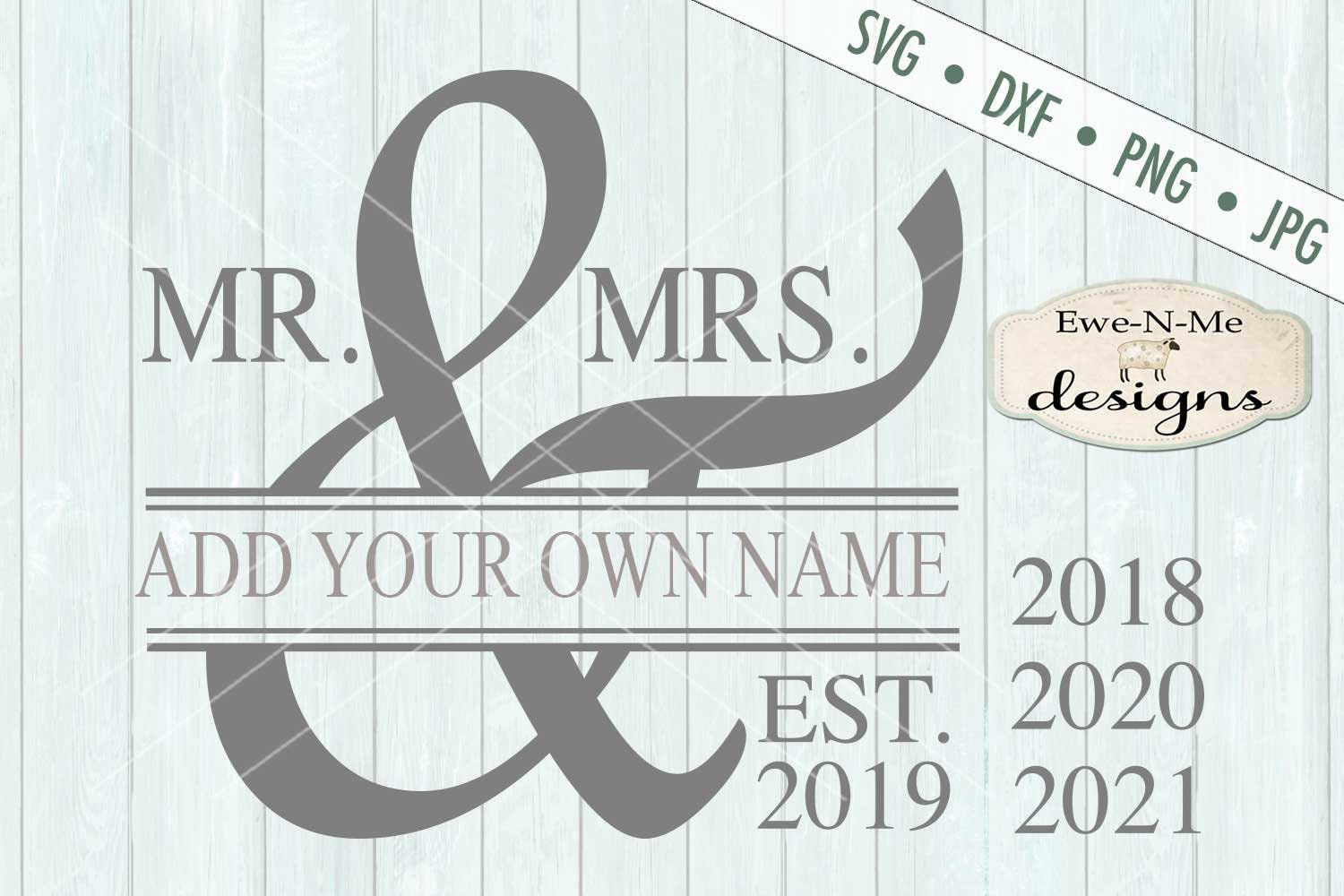 Download Mr Mrs SVG - Wedding svg - Wedding Sign SVG - Just Married SVG - Commercial Use svg, dxf, png, jpg