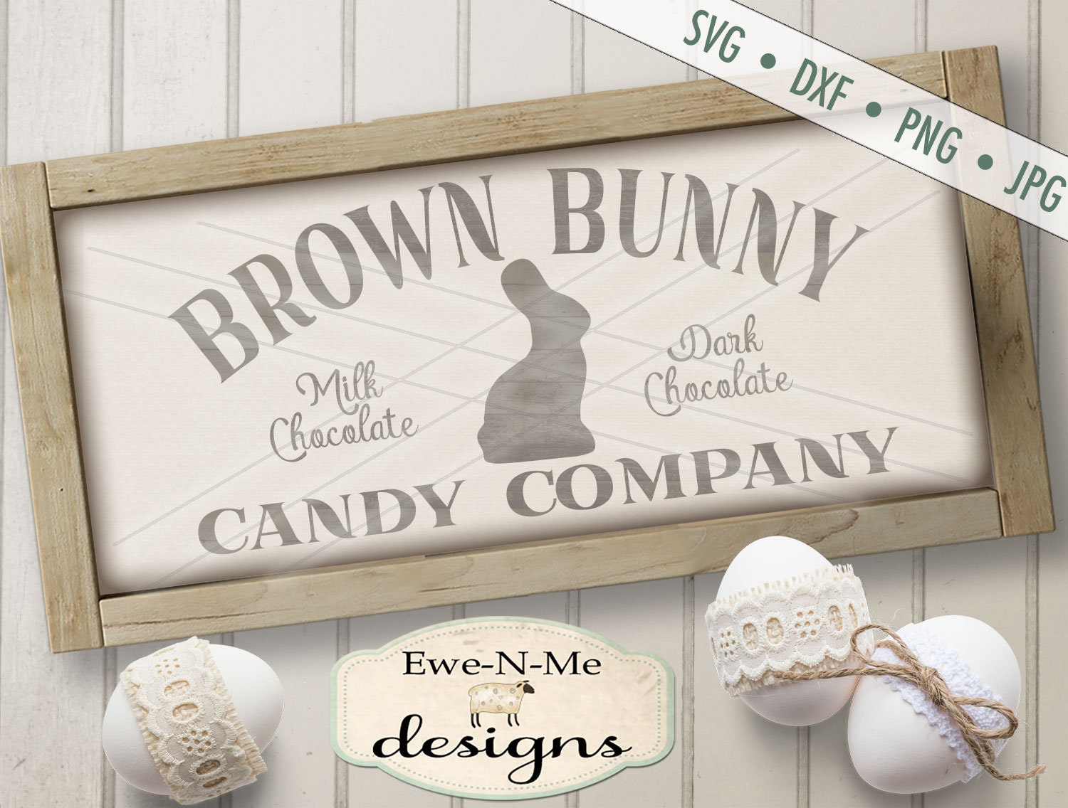 Download Brown Bunny SVG - Chocolate svg - Easter SVG - Easter ...