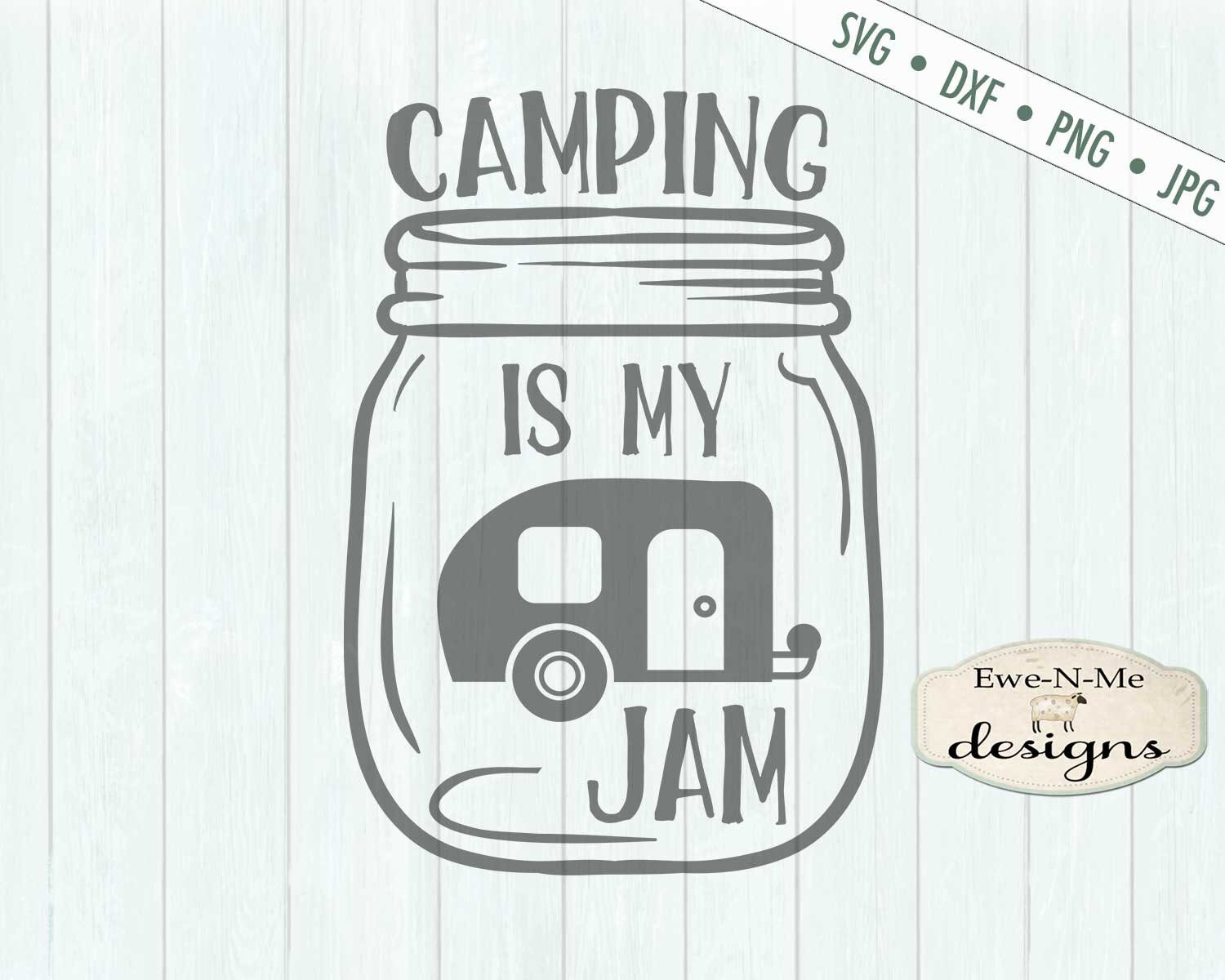 Free Free 73 Camping Is My Jam Svg SVG PNG EPS DXF File