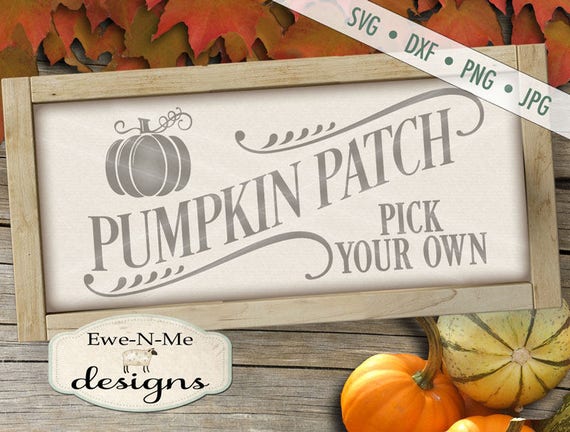 Pumpkin SVG  - fall svg - Pumpkin patch svg - autumn svg  - pumpkin svg files - pumpkin patch sign svg - Commercial Use svg, dxf, png, jpg