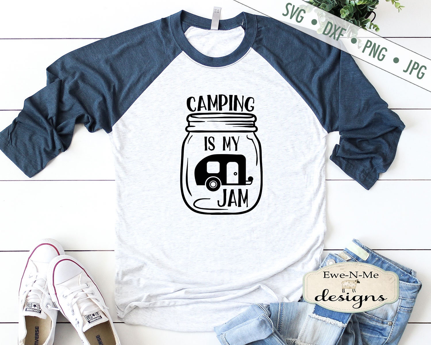 Camping Is My Jam Svg Camper Svg Camping Bucket Svg Camping Svg Mason Jar Svg Travel Svg Commercial Use Ok Svg Png Dxf Jpg