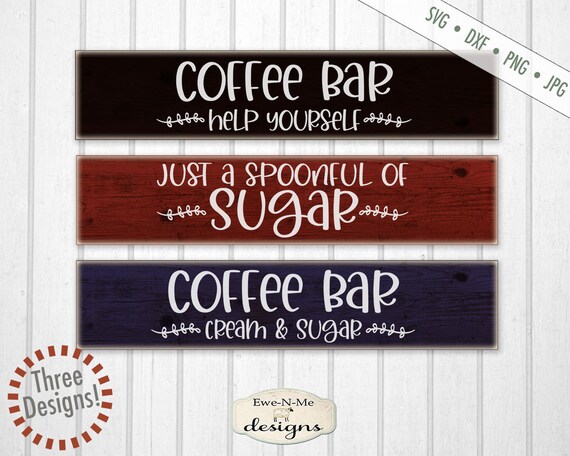 Coffee Bar Mini Bundle SVG