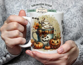 パンプキンスパイスコーヒークラブ | かわいいジャック・オー