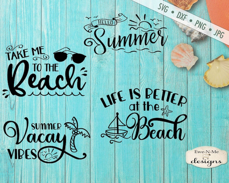 Download Summer SVG Bundle vacation svg Beach svg vacay vibes svg | Etsy