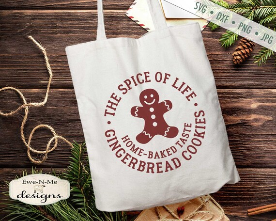 Spice of Life SVG - Gingerbread Man SVG