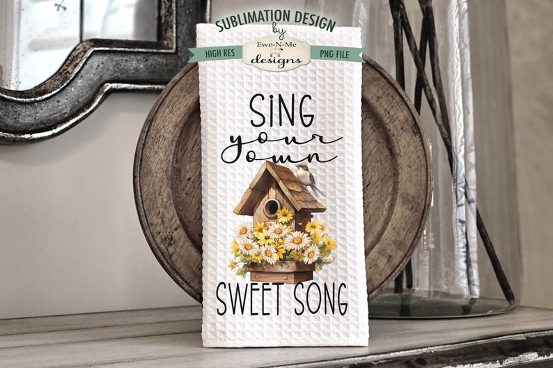 Country Daisies Kitchen Towel Sublimation Bundle Kitchen Towel Sublimation Designs Country Daisy Kitchen Designs image 6