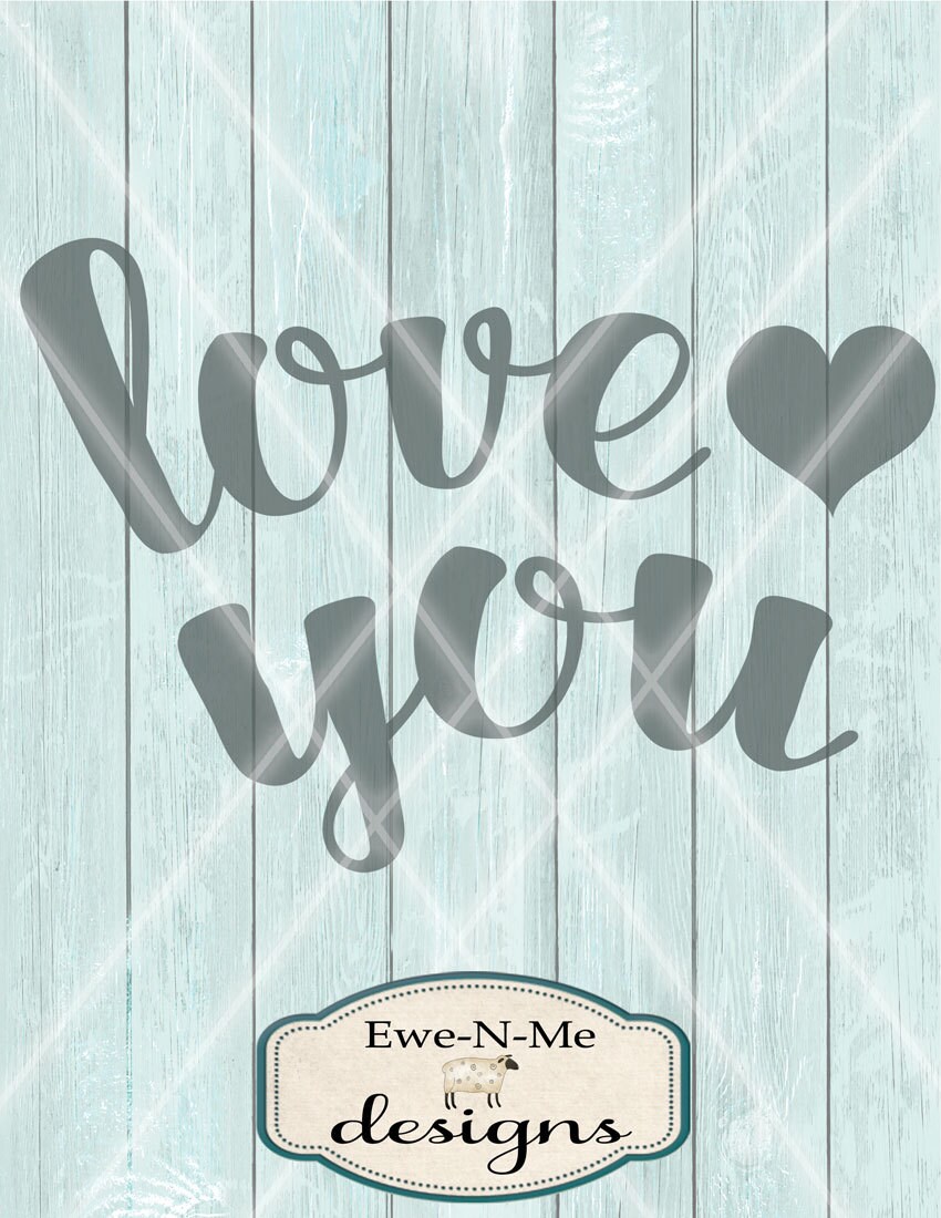 Download Valentine SVG - Love You svg - Love SVG cut file - Wedding SVG - valentine heart stencil ...