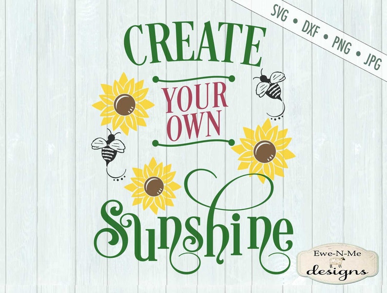 Download Sunshine SVG Sunflower svg Create Your Own Sunshine SVG | Etsy