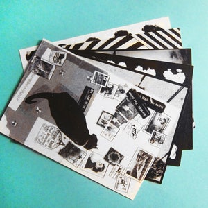 Black and White Postcards