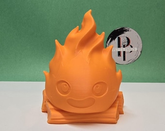 Studio Ghibli Howl's Moving Castle Calcifer Desk/Shelf Charm